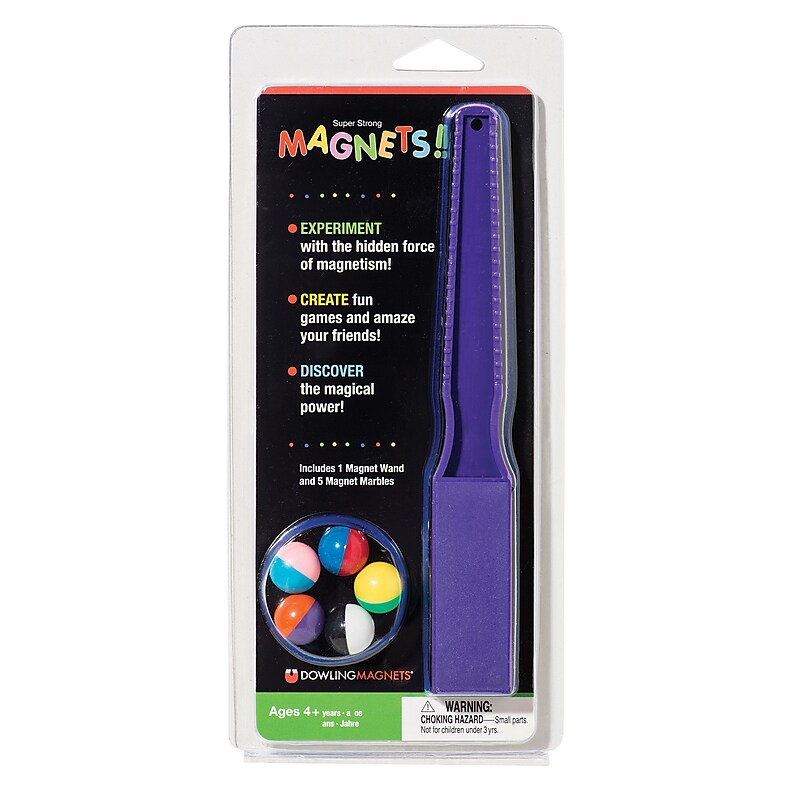Dowling Magnets Activities, Magnet Wand & Marbles image 1