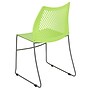 Flash Furniture HERCULES Plastic Stacking Chair, Green, 5/Pack (5RUT498AGN)~#|#~sp166802743_sc7