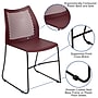Flash Furniture HERCULES Plastic Stacking Chair, Burgundy, 5/Pack (5RUT498ABY)~#|#~sp166803370_sc7