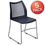 Flash Furniture HERCULES Plastic Stacking Chair, Navy, 5/Pack (5RUT498ANY)~#|#~sp166803414_sc7