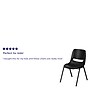 Flash Furniture HERCULES Series Plastic Shell Kid's Stacking Chair, Black, 5/Pack (5RUT16PDRBK)~#|#~sp166806199_sc7