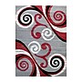 Flash Furniture Valli Collection 6' x 9' Rectangle Area Rug, Machine Made, Olefin/Jute, Red (OKRRG110069RD)~#|#~sp166808601_sc7