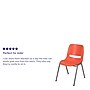 Flash Furniture HERCULES Plastic Student Stacking Chair, Orange/Gray (RUTEO1OR)~#|#~sp166808619_sc7