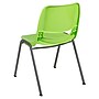 Flash Furniture HERCULES Plastic Student Stacking Chair, Green/Gray (RUTEO1GN)~#|#~sp166808932_sc7