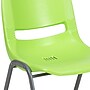 Flash Furniture HERCULES Plastic Student Stacking Chair, Green/Gray (RUTEO1GN)~#|#~sp166808933_sc7