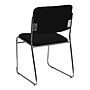 Flash Furniture HERCULES Series Fabric Stacking Chair, Black/Chrome, 5/Pack (5XU8700CHRBK)~#|#~sp166808963_sc7