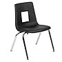 Flash Furniture Mickey Plastic Student Stack School Chair, Black (ADVSSC16BLK)~#|#~sp166809398_sc7