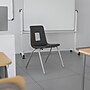 Flash Furniture Mickey Plastic Student Stack School Chair, Black (ADVSSC16BLK)~#|#~sp166809404_sc7