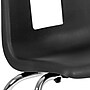 Flash Furniture Mickey Plastic Student Stack School Chair, Black (ADVSSC16BLK)~#|#~sp166809409_sc7