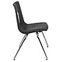 Flash Furniture Mickey Plastic Student Stack School Chair, Black (ADVSSC16BLK)~#|#~sp166809410_sc7
