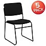 Flash Furniture HERCULES Series Fabric Stacking Chair, Black, 5/Pack (5XU8700BLKB30)~#|#~sp166809692_sc7
