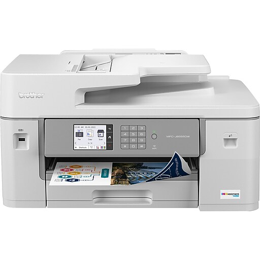 Brother INKvestment Tank MFCJ6555DW Wireless Color AllinOne Printer