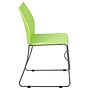 Flash Furniture HERCULES Plastic Stacking Chair, Green/Gray (RUT498AGN)~#|#~sp167071346_sc7