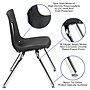 Flash Furniture Mickey Plastic Student Stack School Chair, Black (ADVSSC14BLK)~#|#~sp167071556_sc7