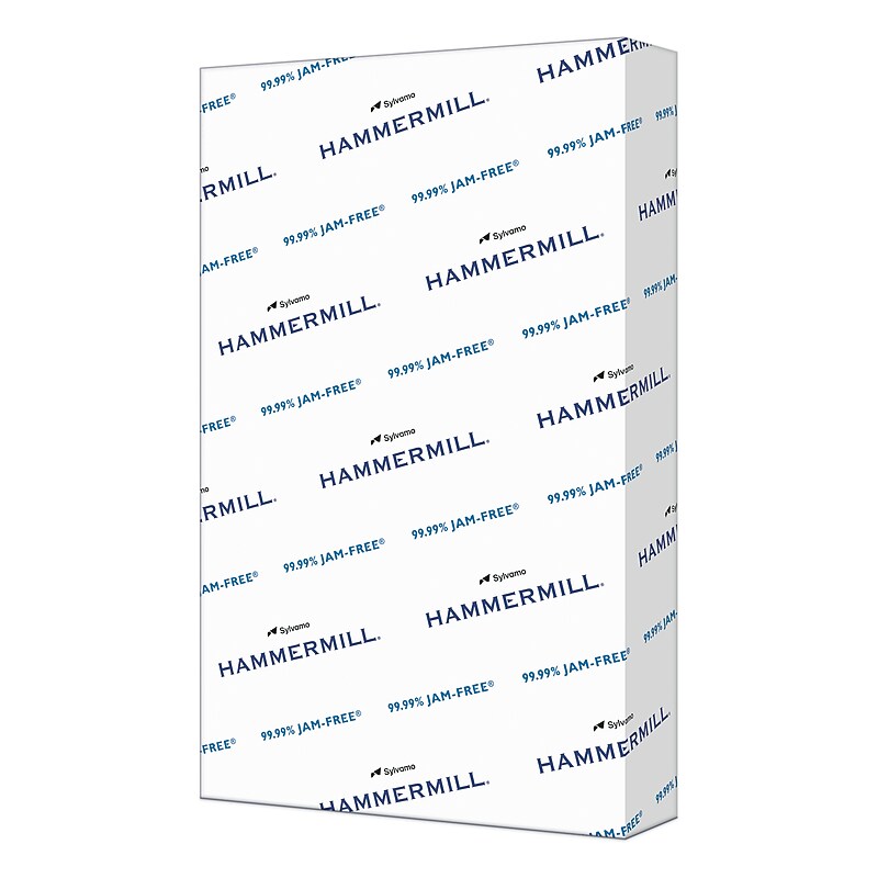 Hammermill Copy Plus 8.5" x 14" Copy Paper, 20 lbs., 92 Brightness, 500 Sheets/Ream (105015) image 1