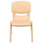 Flash Furniture Plastic Kids Stackable Chair, Natural, 10-Pieces (10YUYCX003NAT)~#|#~sp167072849_sc7