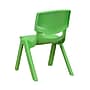 Flash Furniture Plastic Kids Stackable Chair, Green, 10-Pieces (10YUYCX003GRN)~#|#~sp167072950_sc7
