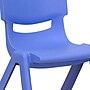 Flash Furniture Plastic Kids Stackable Chair, Blue, 10-Pieces (10YUYCX003BL)~#|#~sp167072967_sc7