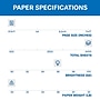 Hammermill Fore 8.5" x 11" Multipurpose Paper, 20 lbs., 96 Brightness, 5000 Sheets/Carton (103267)~#|#~sp167075820_sc7