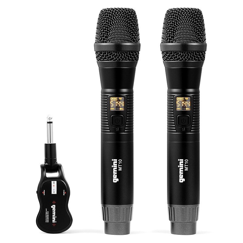 Gemini GMU-M200 UHF High-Band Single-Channel Wireless Microphone System with Multiple Selectable Frequencies (GMU-M200) image 1