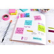 Post-it® Notes, 1 7/8" x 1 7/8", Assorted Bright Colors, 400 Sheets/Pad, 3 Pads/Pack (2051-3PK)