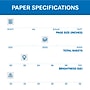 Hammermill Copy Plus 8.5" x 11" Copy Paper, 20 lbs., 92 Brightness, 2500 Sheets/Carton (105650)~#|#~sp167249925_sc7