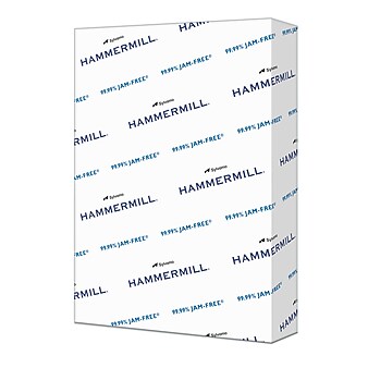 Hammermill Copy Plus 8.27" x 11.69" Copy Paper, 20 lbs., 92 Brightness, 500 Sheets/Ream (105500)