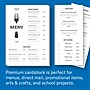 Hammermill Premium 110 lb. Cardstock Paper, 8.5" x 11", White, 200 Sheets/Ream (168380R)~#|#~sp167250327_sc7