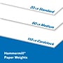 Hammermill Premium 110 lb. Cardstock Paper, 8.5" x 11", White, 200 Sheets/Ream (168380R)~#|#~sp167250403_sc7