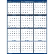 2022-2023 House of Doolittle 37" x 24" Academic Monthly Eraseable Wall Calendar, Reversible (395-23)