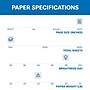 Hammermill Premium Laser Print 11" x 17" Multipurpose Paper, 24 lbs., 98 Brightness, 500/Ream (104620)~#|#~sp167253154_sc7