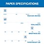 Hammermill Premium Laser Print 8.5" x 11" Multipurpose Paper, 28 lbs., 98 Brightness, 500 Sheets/Ream (125534)~#|#~sp167253195_sc7