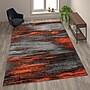 Flash Furniture Rylan Collection 8' x 10' Rectangular Area Rug, Machine Made, Olefin/Jute, Orange (ACDRGTR863810OR)~#|#~sp167253296_sc7