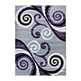 Flash Furniture Valli Collection 4' x 5' Rectangle Area Rug, Machine Made, Olefin/Jute, Purple (OKRRG110045PU)~#|#~sp167254145_sc7