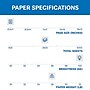 Hammermill 8.5" x 11" Premium Color Copy Paper, 28 lbs., 100 Brightness, 2500 Sheet/Carton (102450)~#|#~sp167254788_sc7