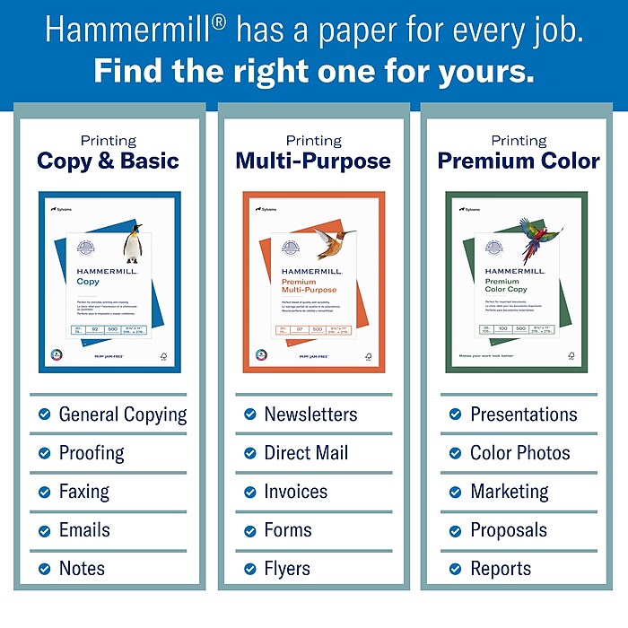 Amazon.com : Hammermill Printer Paper, Premium Color 32 lb