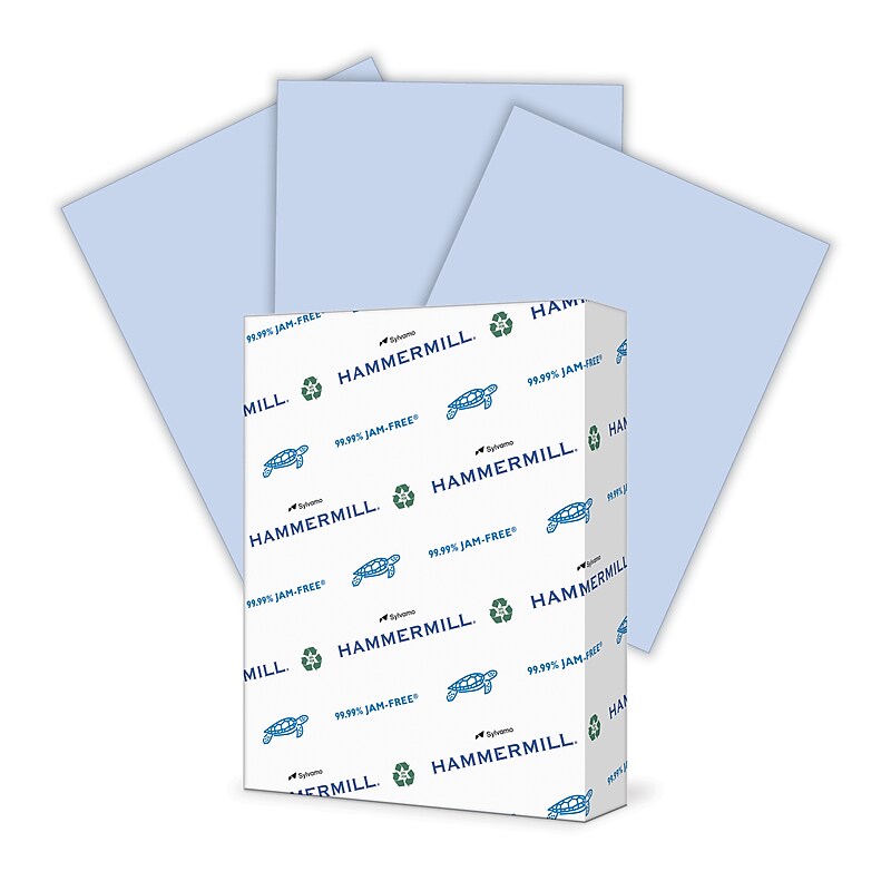 Hammermill 30% Recycled Colors 8.5" x 11" Multipurpose Paper, 24 lbs., Orchid, 500/Ream (103780) image 1