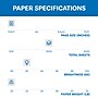Hammermill Tidal Express Pack 8.5" x 11" Copy Paper, 20 lbs., 92 Brightness, 2500 Sheets/Carton (163120)  ~#|#~sp167257016_sc7