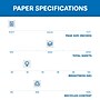 Hammermill Great White 30% Recycled 8.5" x 11" Copy Paper, 20 lbs., 92 Brightness, 5000 Sheets/Carton (86700)~#|#~sp167257133_sc7