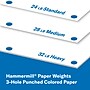 Hammermill Premium Laser Print 8.5" x 11" 3-Hole Punched Multipurpose Paper, 24 lbs., 98 Brightness, 500 Sheets/Ream (107681)~#|#~sp167257165_sc7