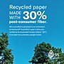 Hammermill Great White 30% Recycled 8.5" x 11" Copy Paper, 20 lbs., 92 Brightness, 5000 Sheets/Carton (86700)~#|#~sp167257169_sc7