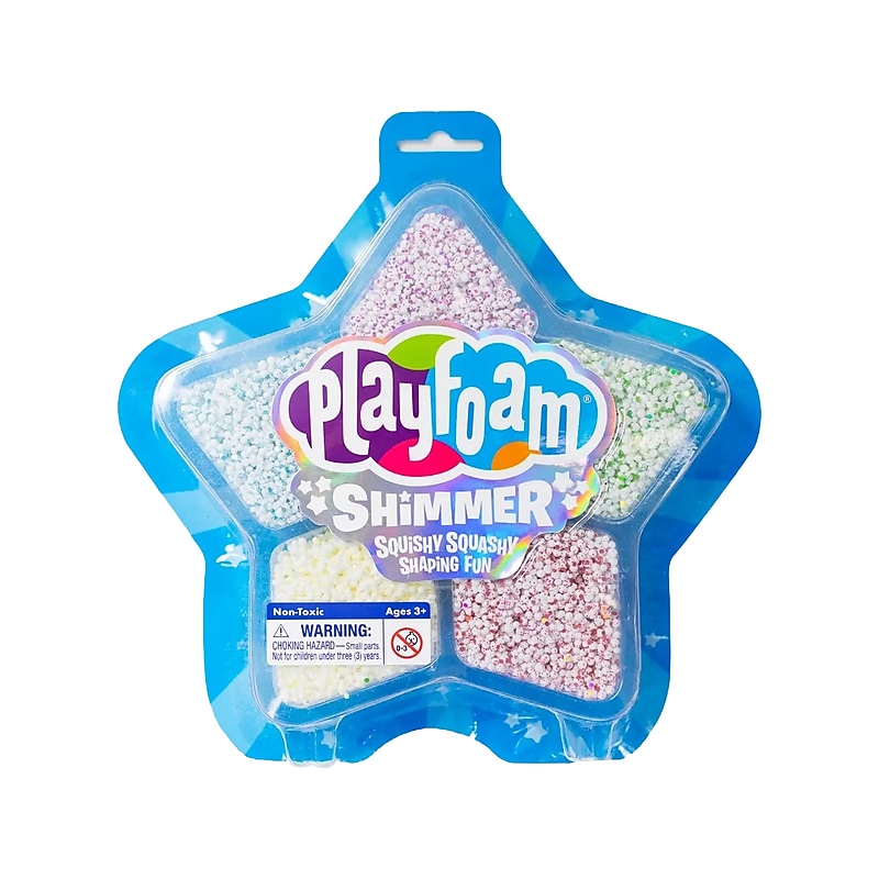 Educational Insights Playfoam Shimmer, Assorted Colors (2240) image 1