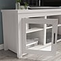 Flash Furniture Sheffield TV Stand/Entertainment Console, White Wash, Screens up to 80" (GCMBLK65WH)~#|#~sp167316054_sc7