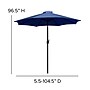 Flash Furniture 9' Patio Umbrella, Navy (GM402003NVY)~#|#~sp167316686_sc7