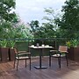 Flash Furniture Lark Indoor/Outdoor Patio Dining Table Set, Faux Teak, 3 Piece/Set (XUDG104560062)~#|#~sp167317343_sc7