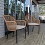Flash Furniture Kallie Patio Club Chairs, Natural/Ivory, 2 Pack (SDAAD892006NAT2)~#|#~sp167317552_sc7