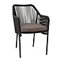 Flash Furniture Kallie Patio Club Chairs, Black/Gray, 2 Pack (SDAAD892006BK2)~#|#~sp167317646_sc7