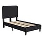 Flash Furniture Addison Upholstered Platform Bed in Charcoal Fabric, Twin (HG3WPB21T01TBK)~#|#~sp167318895_sc7
