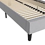 Flash Furniture Addison Upholstered Platform Bed in Light Gray Fabric, Twin (HG3WPB21T01TGY)~#|#~sp167319064_sc7