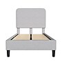 Flash Furniture Addison Upholstered Platform Bed in Light Gray Fabric, Twin (HG3WPB21T01TGY)~#|#~sp167319066_sc7